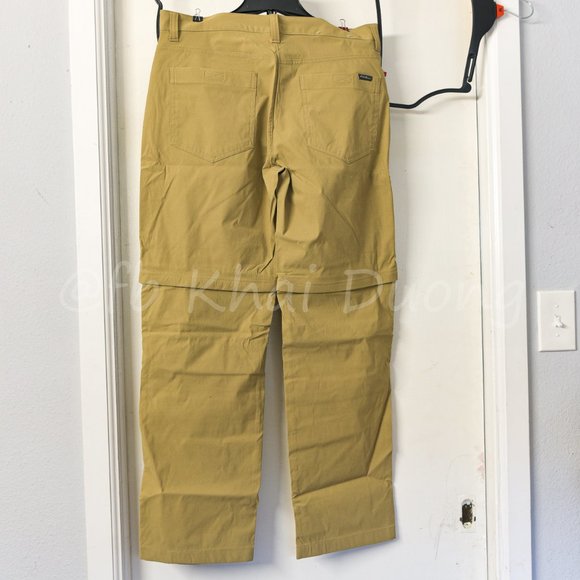 Eddie Bauer convertible‎ men tech pant TAN - Picture 3 of 6